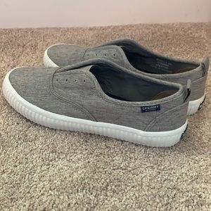 Women’s Sperry Canvas Sneakers, Size 8